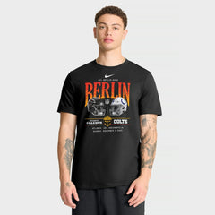 Atlanta Falcons vs. Indianapolis Colts International Games Berlin 2025 T-Shirt - Black cheap