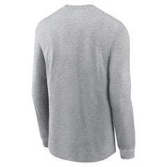 New England Patriots Super Bowl LX Fast As Fast Gets Long Sleeve T-Shirt - Heather Gray outlet