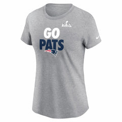 New England Patriots Women's Super Bowl LX Local T-Shirt - Heather Gray sale