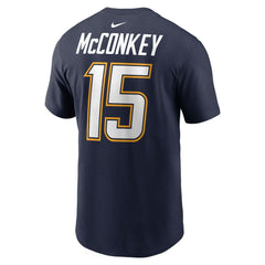 Ladd McConkey Los Angeles Chargers Alternate Super Chargers Name & Number T-Shirt - Navy outlet