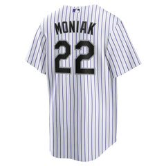 Mickey Moniak Colorado Rockies Home Replica Jersey White