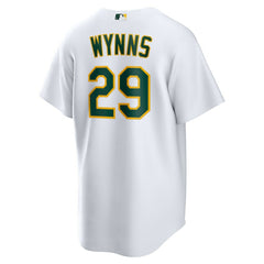 Austin Wynns Athletics Home Replica Jersey White