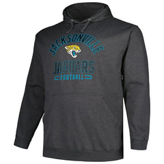 Jacksonville Jaguars Big & Tall Pullover Hoodie - Heather Charcoal online