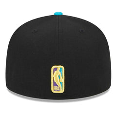Brooklyn Nets Arcade Scheme 59FIFTY Fitted Hat - Black/Turquoise online