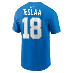 Isaac TeSlaa Detroit Lions Name & Number T-Shirt - Blue sale