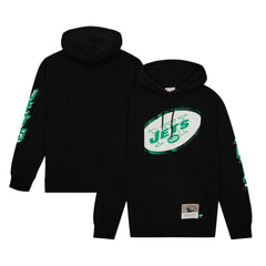 New York Jets Gridiron Classics Big Face 7.0 Pullover Hoodie - Black outlet