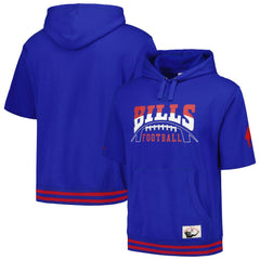 Buffalo Bills Pre-Game Short Sleeve Pullover Hoodie - Royal sale