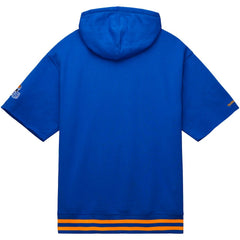 Los Angeles Rams Pre-Game Short Sleeve Pullover Hoodie - Royal outlet