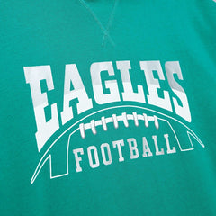 Philadelphia Eagles Pre-Game Short Sleeve Pullover Hoodie - Kelly Green online