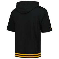 Pittsburgh Steelers Pre-Game Short Sleeve Pullover Hoodie - Black online