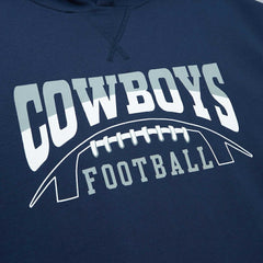 Dallas Cowboys Pre-Game Short Sleeve Pullover Hoodie - Navy cheap