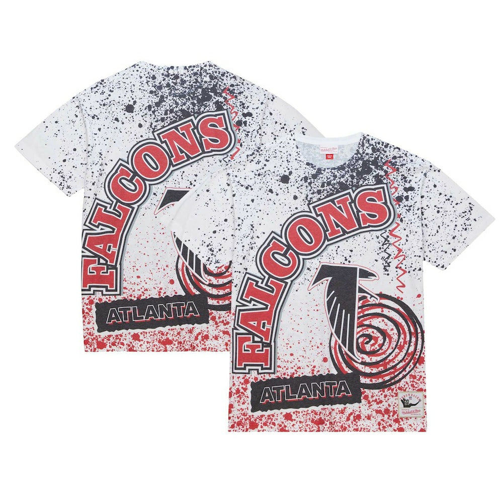 Atlanta Falcons Team Burst Sublimated T-Shirt - White online