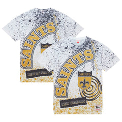 New Orleans Saints Team Burst Sublimated T-Shirt - White sale