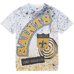 New Orleans Saints Team Burst Sublimated T-Shirt - White sale