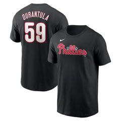 Jhoan Duran Philadelphia Phillies Name & Number Player Nickname T-Shirt Black