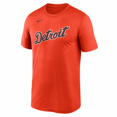 Detroit Tigers New Legend Wordmark Dri-FIT T-Shirt Orange