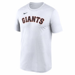 San Francisco Giants New Legend Wordmark Dri-FIT T-Shirt White