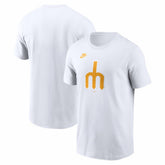 Seattle Mariners Cooperstown Collection Logo T-Shirt White