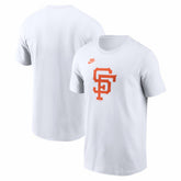 San Francisco Giants Cooperstown Collection Logo T-Shirt White