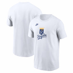 Kansas City Royals Cooperstown Collection Logo T-Shirt White