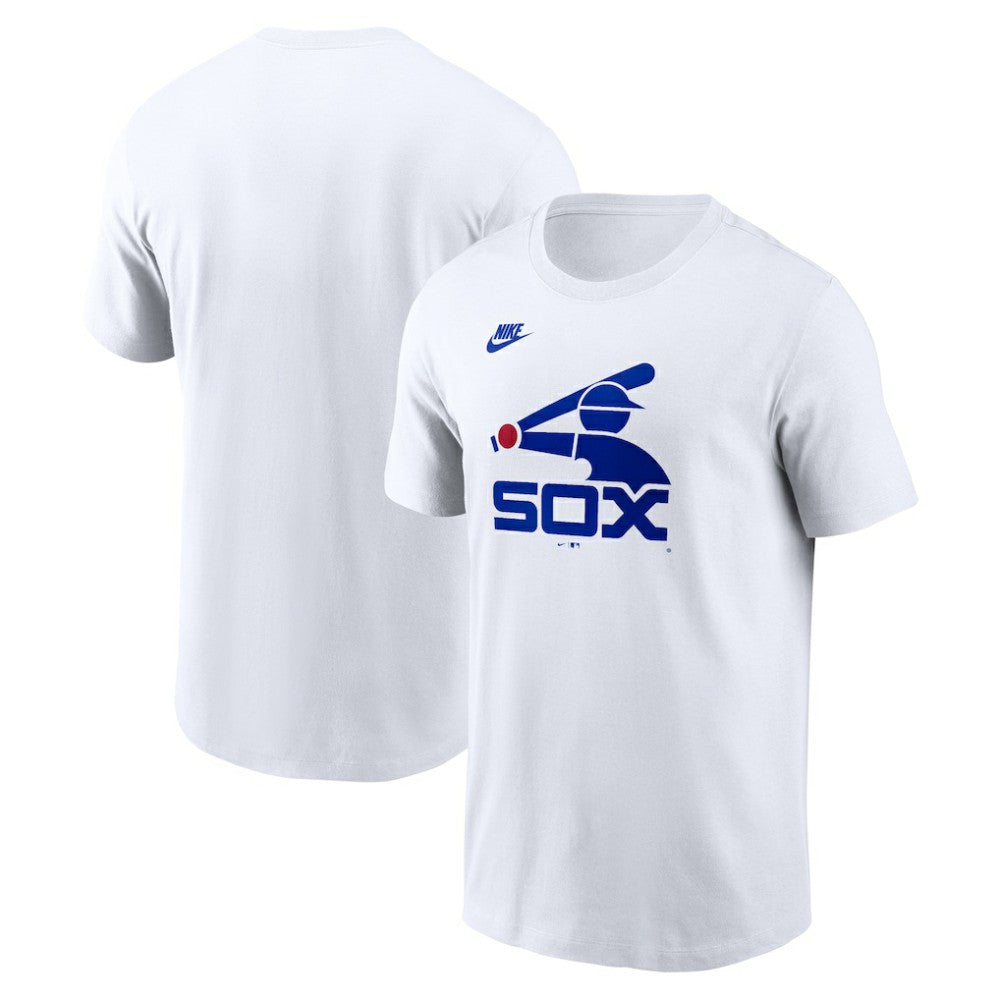 Chicago White Sox Cooperstown Collection Logo T-Shirt White