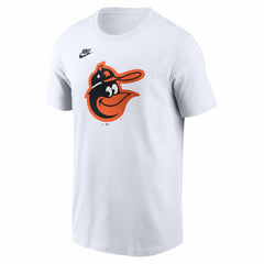 Baltimore Orioles Cooperstown Collection Logo T-Shirt White