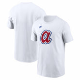 Atlanta Braves Cooperstown Collection Logo T-Shirt White