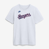 Texas Rangers Cooperstown Collection Wordmark T-Shirt White