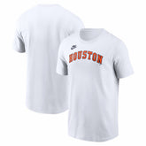 Houston Astros Cooperstown Collection Wordmark T-Shirt White