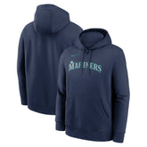 Seattle Mariners Dri-Fit Club Hoodie Navy
