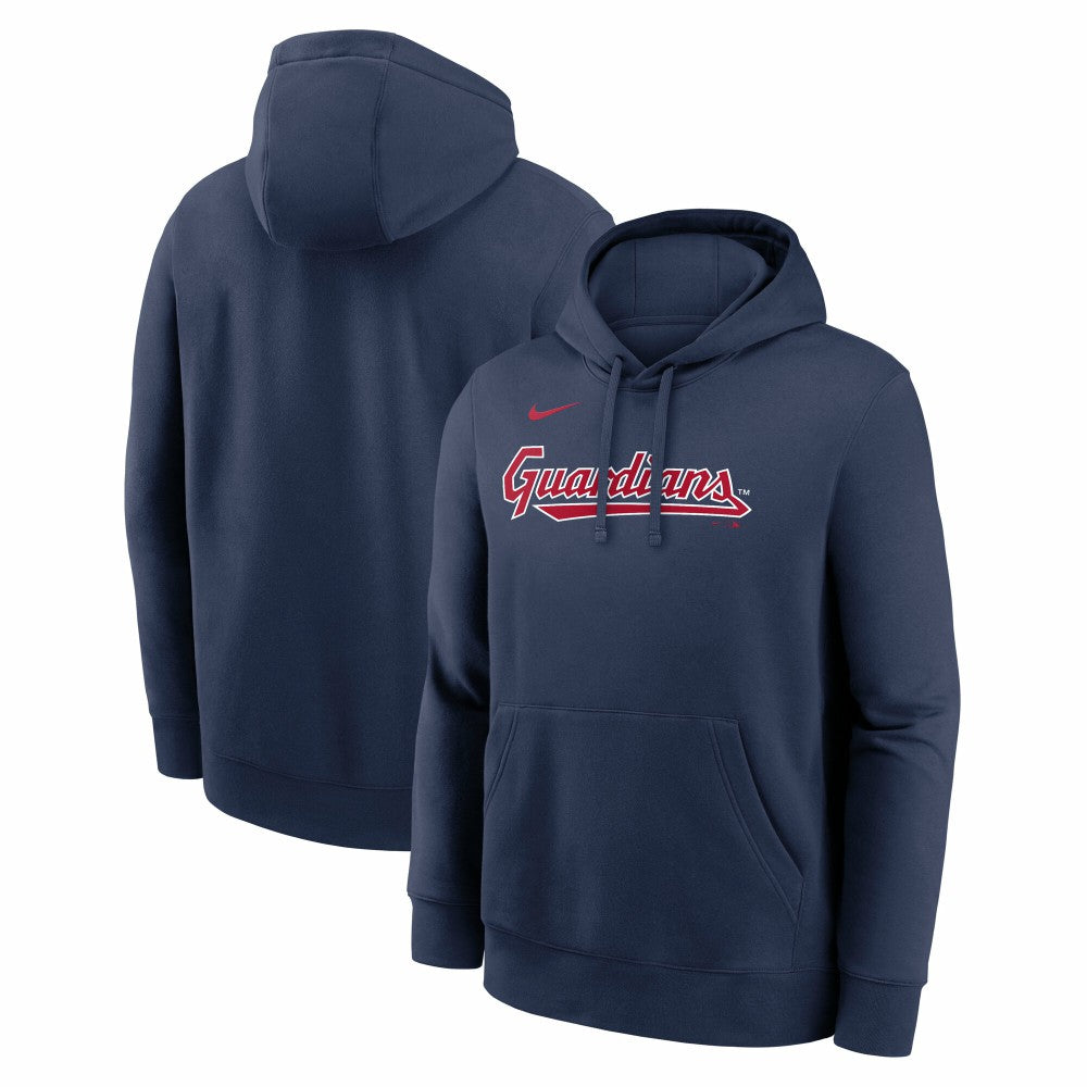 Cleveland Guardians Dri-Fit Club Hoodie Navy
