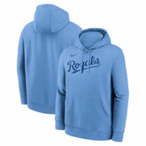 Kansas City Royals Dri-Fit Club Hoodie Light Blue