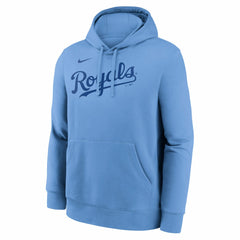 Kansas City Royals Dri-Fit Club Hoodie Light Blue