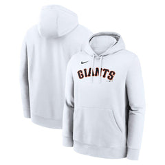 San Francisco Giants Dri-Fit Club Hoodie White