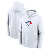 Toronto Blue Jays Logo Club Hoodie White