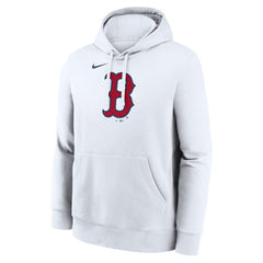 Boston Red Sox Logo Club Hoodie White