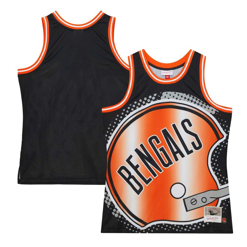Cincinnati Bengals Big Face 7.0 Fashion Tank Top - Black on sale