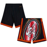 San Francisco 49ers Big Face 7.0 Fashion Shorts - Black sale