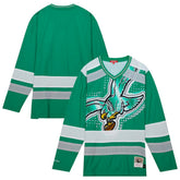 Philadelphia Eagles Women's Big Face 7.0 Long Sleeve Jersey T-Shirt - Green sale