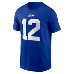 12s Seattle Seahawks Player Name & Number T-Shirt - Royal online
