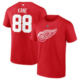 Patrick Kane Detroit Red Wings Fanatics Authentic Stack Name & Number T-Shirt - Red T-shirts