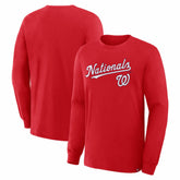 Washington Nationals Lock-Up Legacy Long Sleeve T-Shirt Red