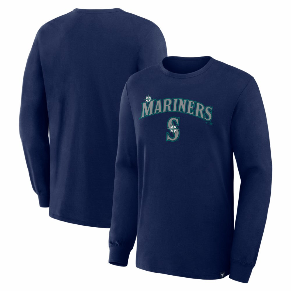 Seattle Mariners Lock-Up Legacy Long Sleeve T-Shirt Navy