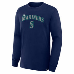 Seattle Mariners Lock-Up Legacy Long Sleeve T-Shirt Navy