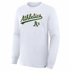 Athletics Lock-Up Legacy Long Sleeve T-Shirt White
