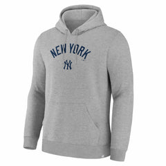 New York Yankees Lock-Up Legacy Hoodie Heather Gray