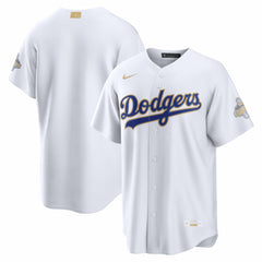 Los Angeles Dodgers 2026 Gold Collection Stadium Jersey White