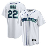 Bryan Woo Seattle Mariners Home Replica Jersey White