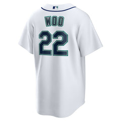 Bryan Woo Seattle Mariners Home Replica Jersey White