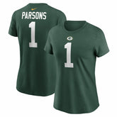 Micah Parsons Green Bay Packers Women's Name & Number T-Shirt - Green sale